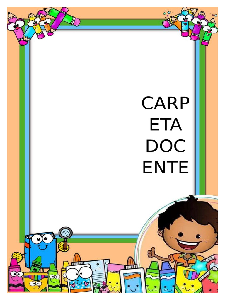 Portada Portafolio Docente 2025 | PDF | Enseñando | Aprendizaje