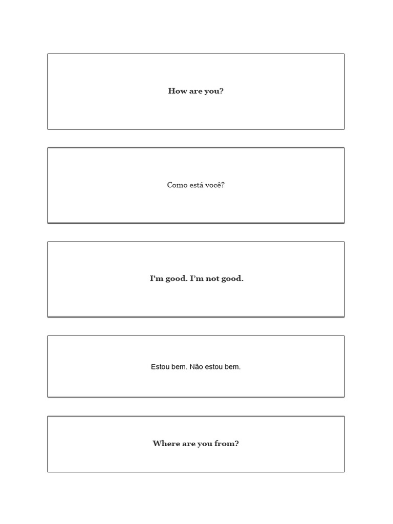 Flash Cards | PDF