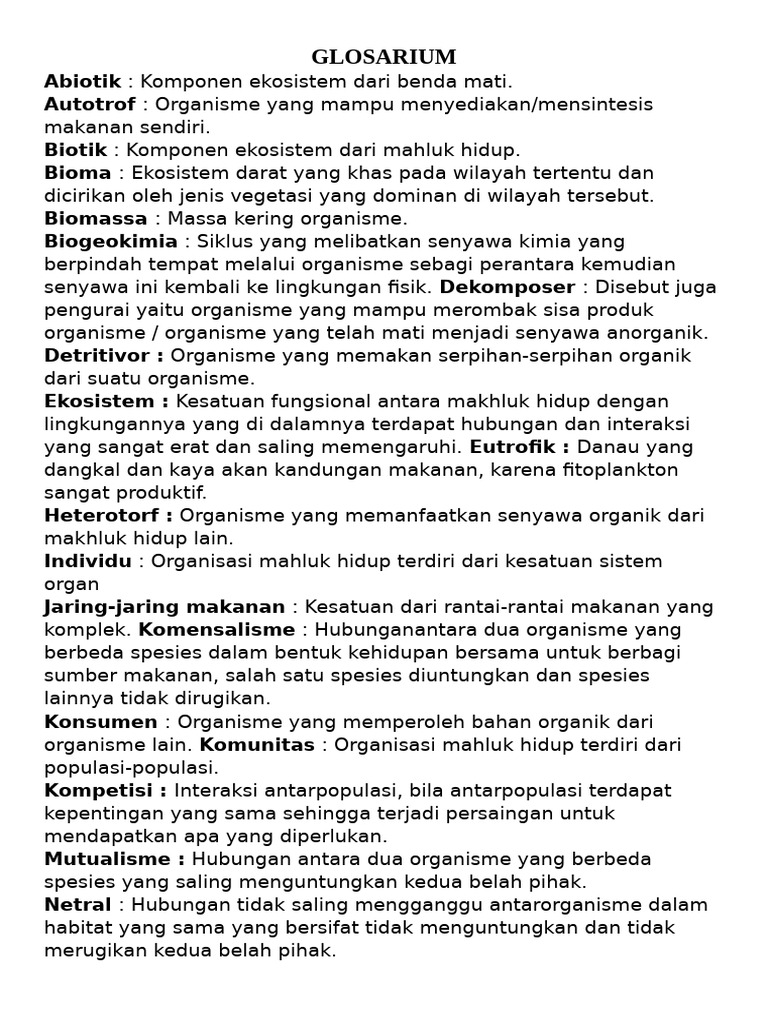 Rangkuman Biologi Kelas 10 | PDF