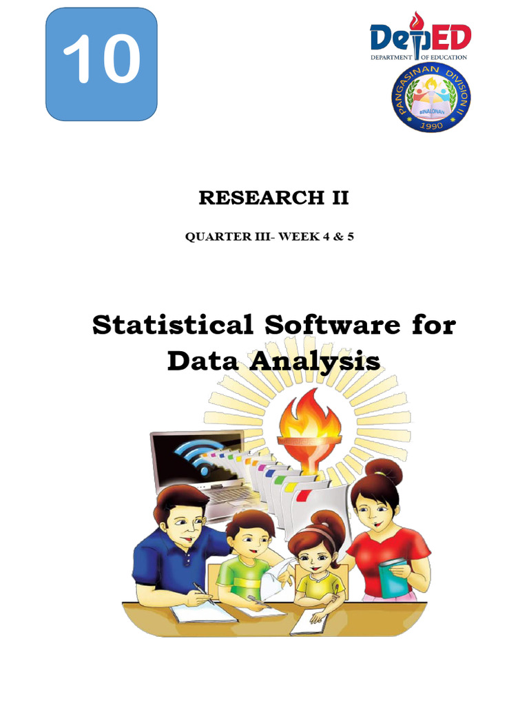 Research II - QuarterIII - Week34 Statistical Software For Data ...