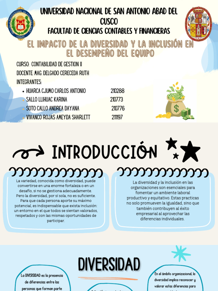 El Impacto de La Diversidad y La Inclusión en El Desempeño Del Equipo ...