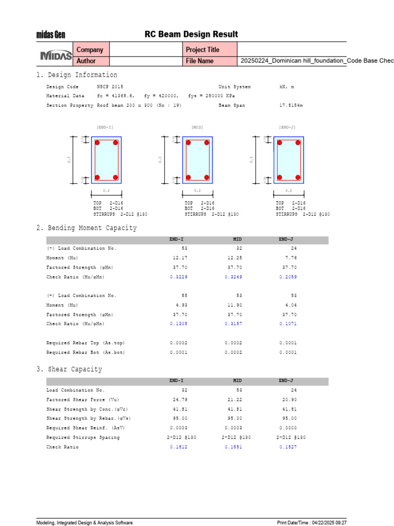 Dominican Code Base Beam Graphics | PDF | Bending | Beam (Structure)