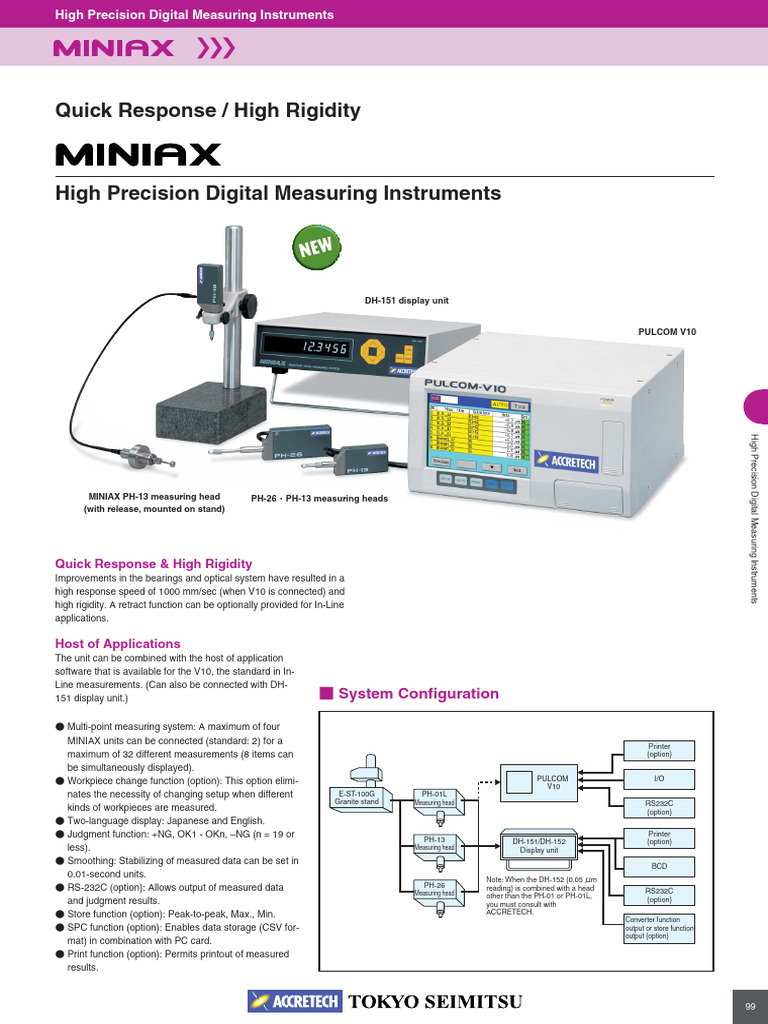 High Precision Digital Measuring Tools | PDF | Instrumentation | Wafer ...
