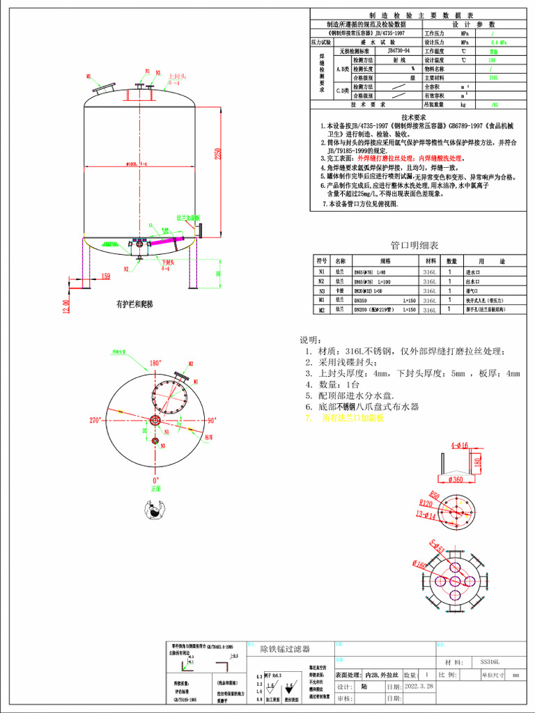 Fe Tank | PDF