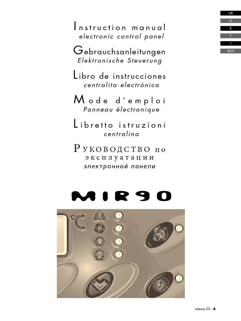Electronic Control Panel Manual | PDF | Parameter (Computer Programming ...
