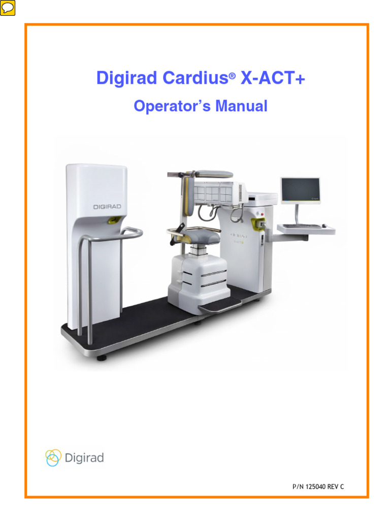 Digirad Cardius X-ACT+ Manual | PDF | Ethernet | Usb