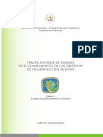 III Informe ODM, Guatemala 2010