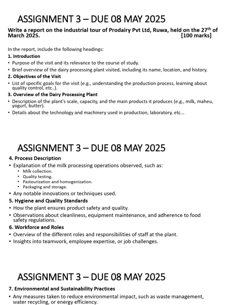 Sfp2205 Assignment 3 - Due 08 May 2025 | PDF