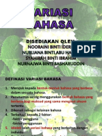 variasi bahasa