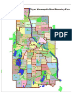 Minneapolis City Council ward map