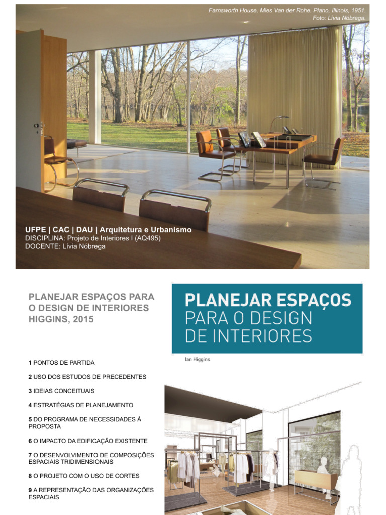 Planejamento para Design de Interiores | PDF