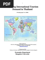 Download Modelling International Tourism Demand in Thailand E-research IMF Published by chukiat SN8692468 doc pdf