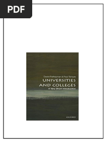 Universities And Colleges A Very Short Introduction Palfreyman download
