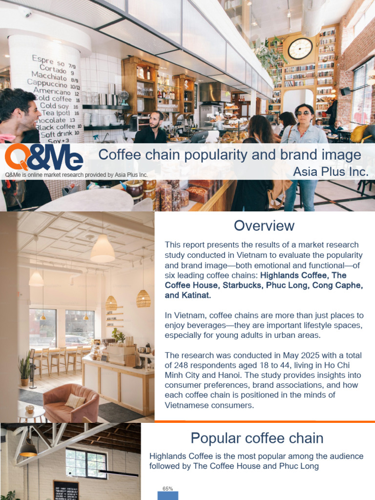 Vietnam's Top Coffee Chains Survey Results | PDF | Vietnam | Drink