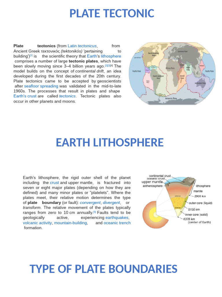 Understanding Plate Tectonics Basics | PDF