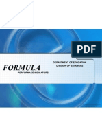 Formula: Department of Education Division of Batangas