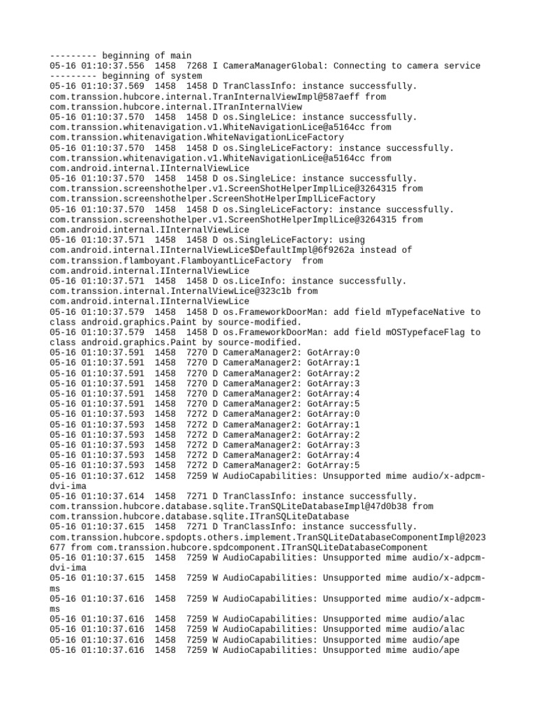 Log Cat 1747332637481 | PDF | Software Engineering | Computer Programming