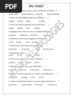 Notepad MCQ Questions and Answers | PDF | Keyboard Shortcut | Software