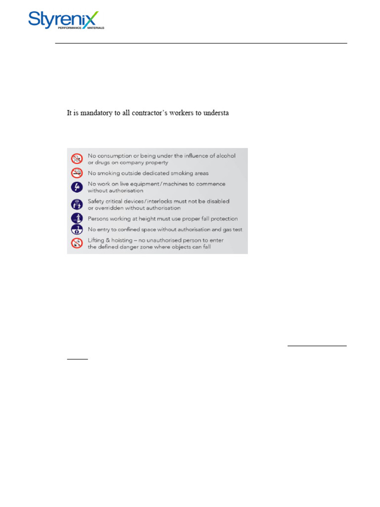 Contractor Safety Program Guidelines | PDF | Personal Protective ...
