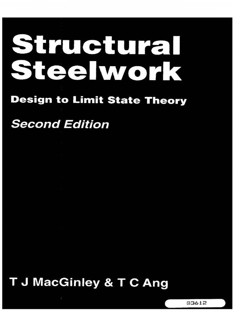 Structural Steelwork Design To Limit State Theory OLD | PDF