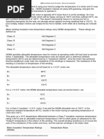 Motor Temperature Rise Guidelines | PDF | Electric Motor | Celsius