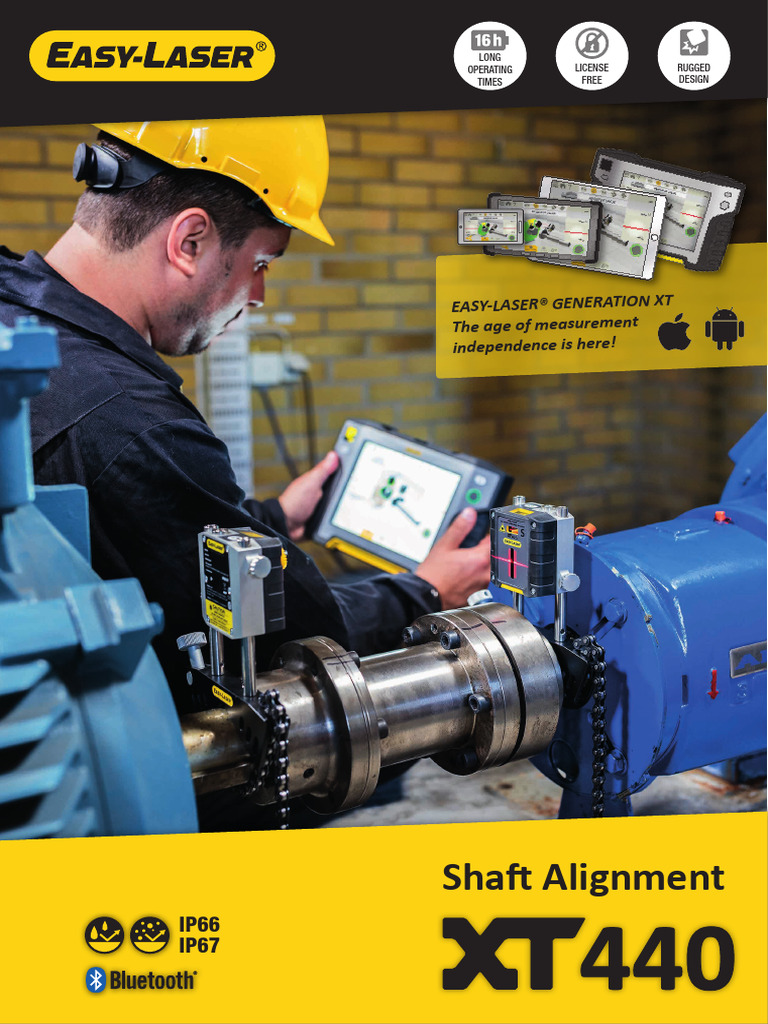 Easy-Laser XT440 Shaft Alignment Guide | PDF | Mobile App | Ios
