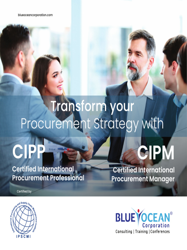 Cipp Cipm | PDF | Procurement | Supply Chain
