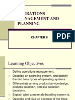 Chapter 6 - Operations Management and Planning