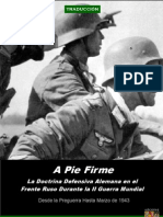 A Pie Firme Doctrina Defensiva Alemana - Delaguerra