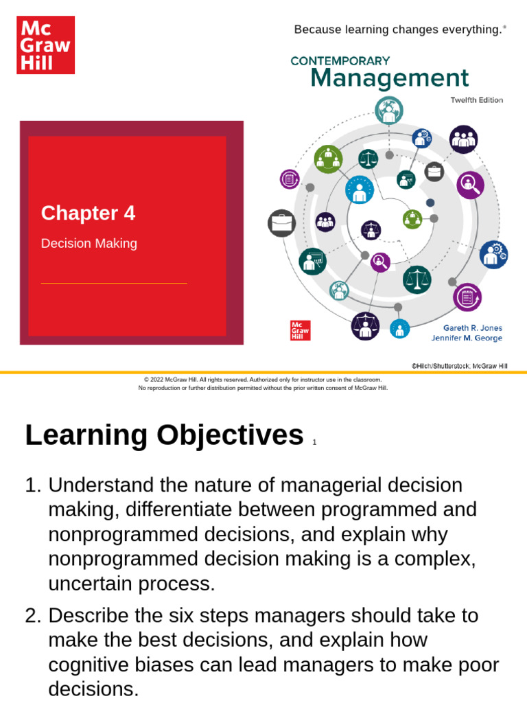 Chapter 04 Decision Making | PDF | Decision Making | Rationality