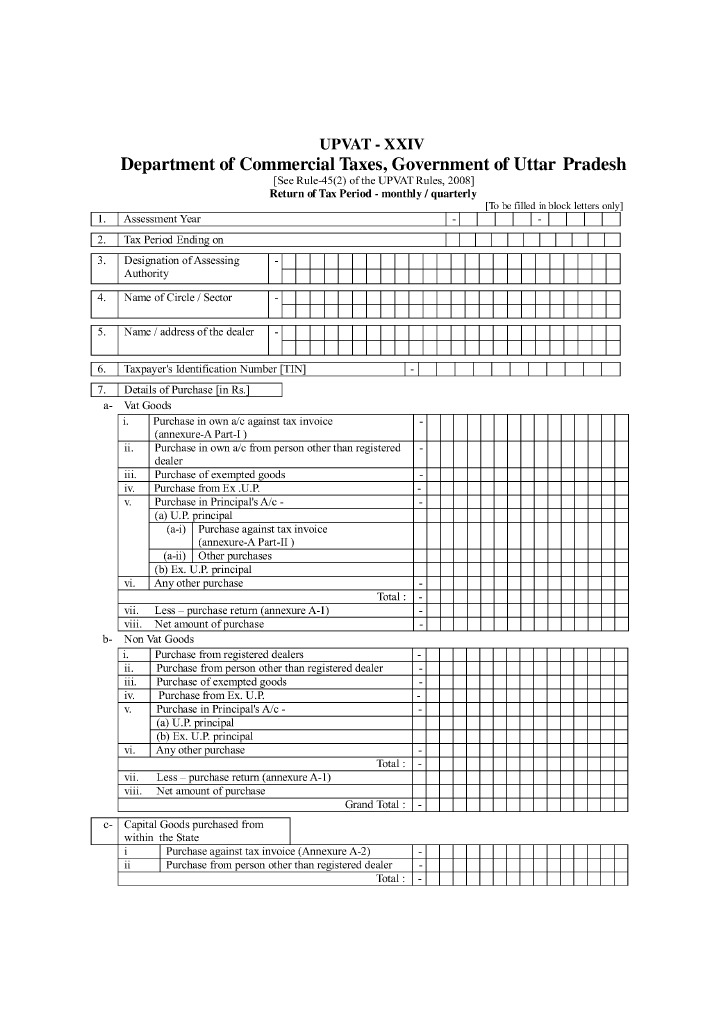 Department of Commercial Taxes, Government of Uttar Pradesh PDF