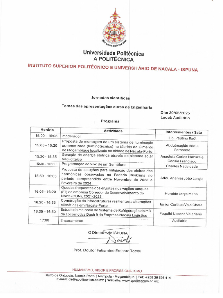 Programa | PDF