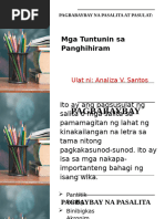 Pagsulat NG Journal | PDF
