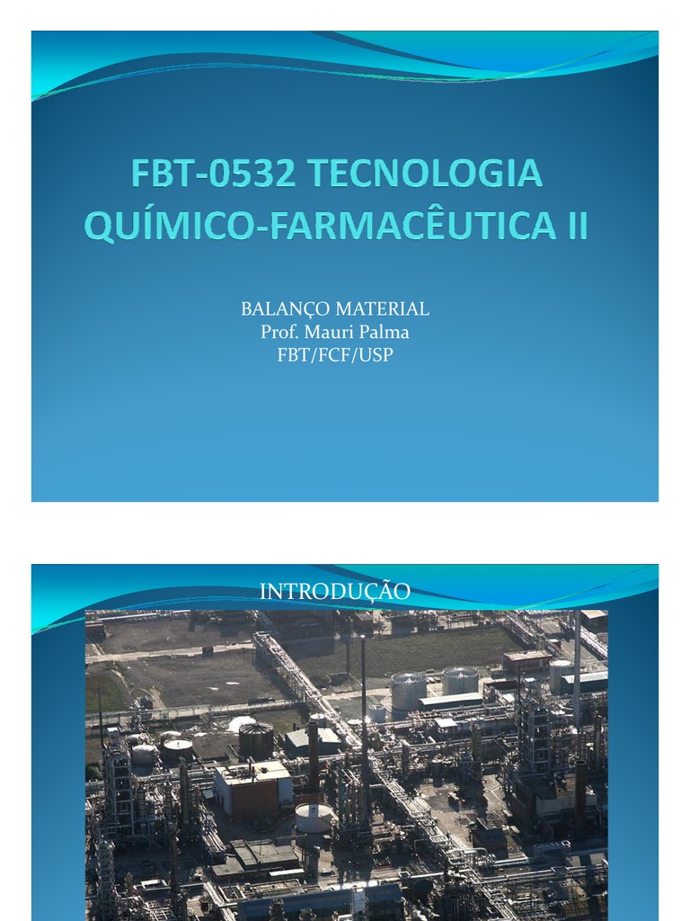 Chimica E Tecnologie Farmaceutiche In Inglese