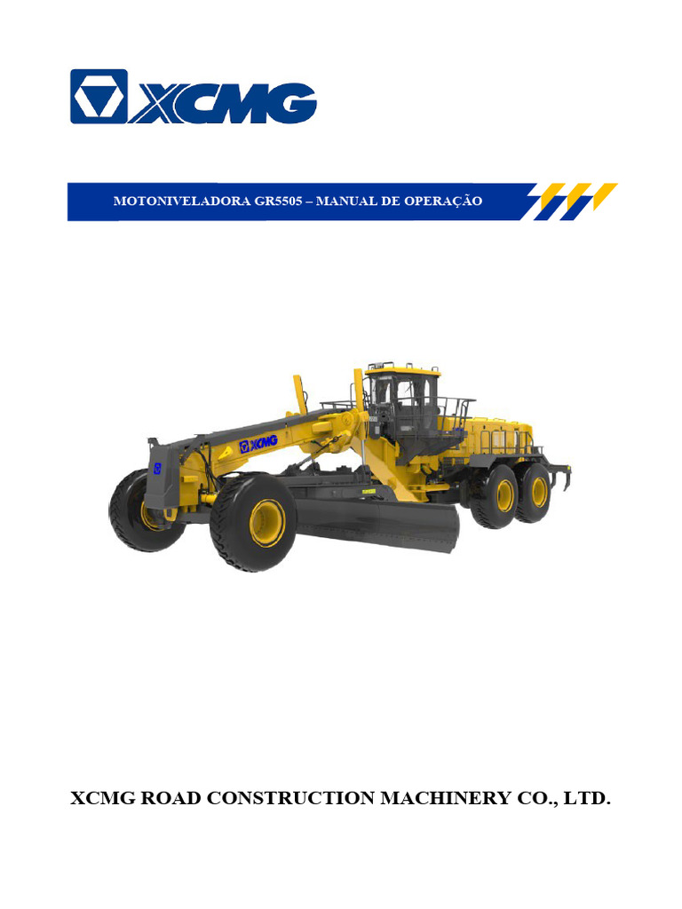 GR5505 - Manual de Operação - REV (1) PT-BR | PDF | Bomba | Freio