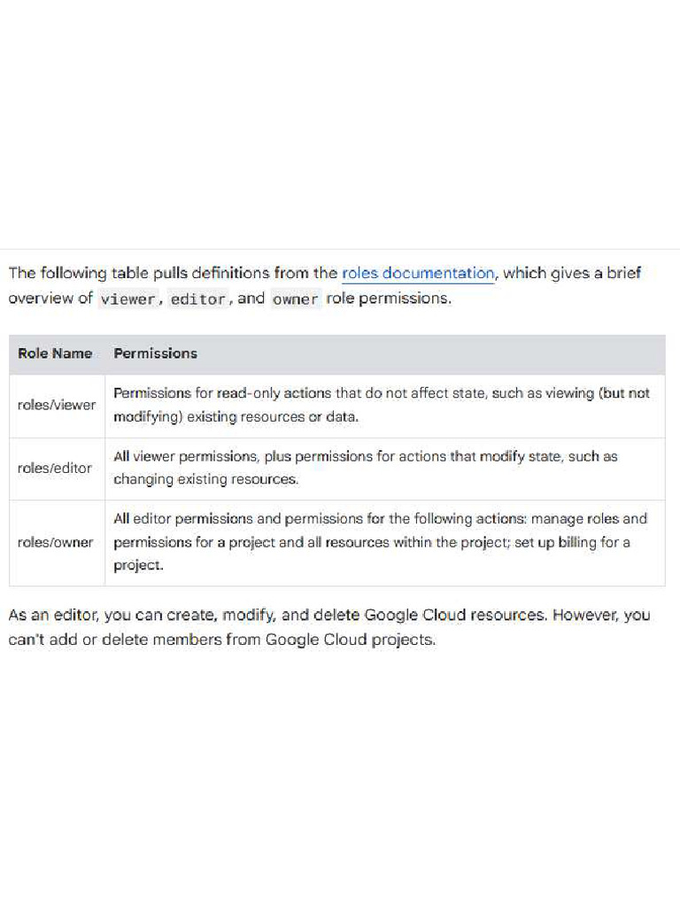 Roles Based | PDF