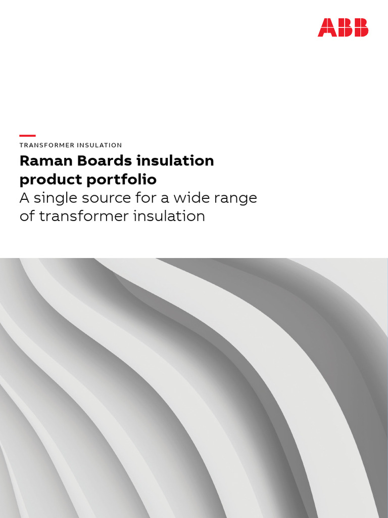 ABB Raman Boards Insulation Portfolio Brochure EN 2018 | PDF ...