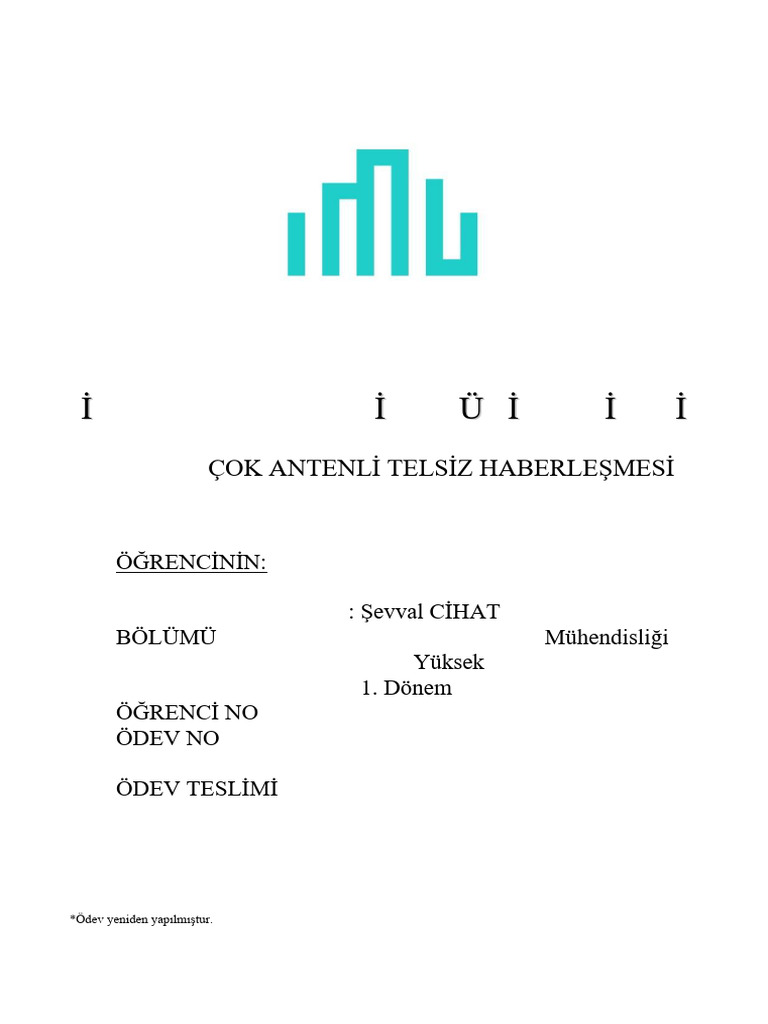 Odev 1 Sevval Cihat | PDF