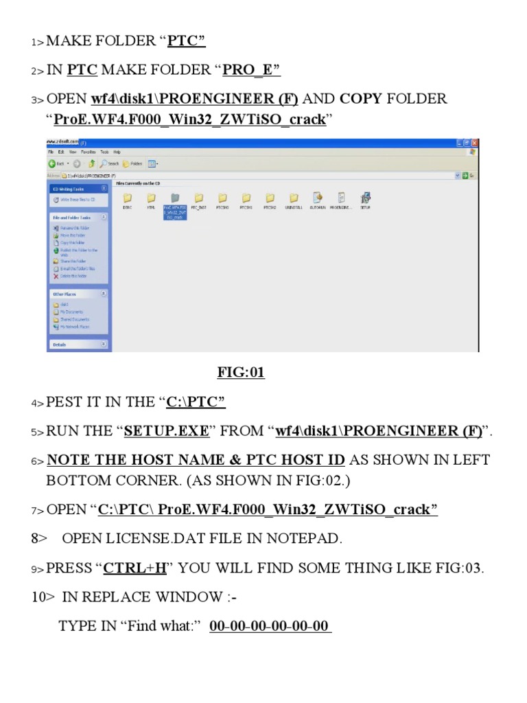 PRO E Installation | PDF