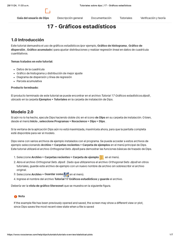 Tutoriales Sobre Dips - 17 - Gráficos Estadísticos | PDF | Matemáticas ...