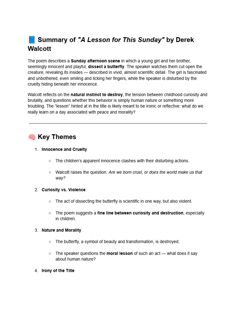 Csec Literature Poem List And Analysis Pdf Guilt Emotion Love