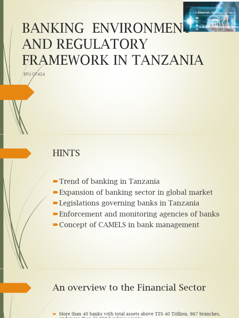 Tanzania Banking Regulations Overview | PDF | Basel Iii | Banks