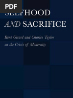Download OShea - SELFHOOD AND SACRIFICE Ren Girard and Charles Taylor on the Crisis of Modernity - Book by Christine Goffi SN86941637 doc pdf