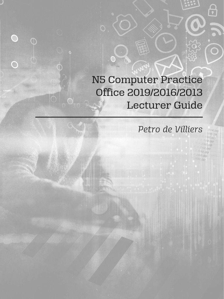 N5 Computer Practice Lecturer Guide de Villiers | PDF | Computer File ...