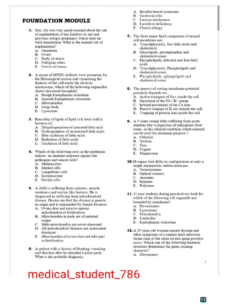 Foundation Module - 1 | PDF