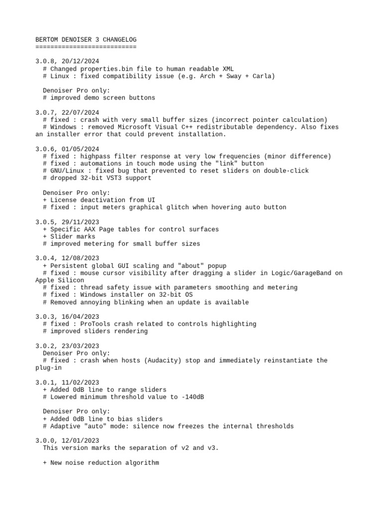 Change Log | PDF | Mac Os | Cursor (User Interface)