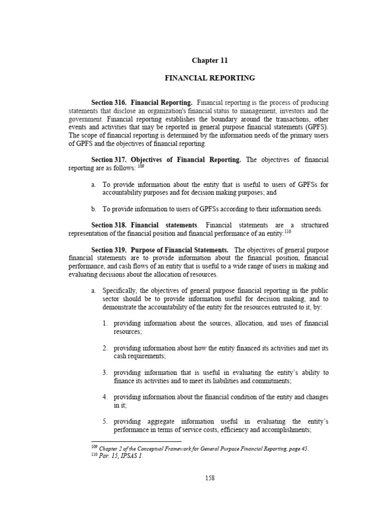 Financial Reporting | PDF | Financial Statement | Going Concern