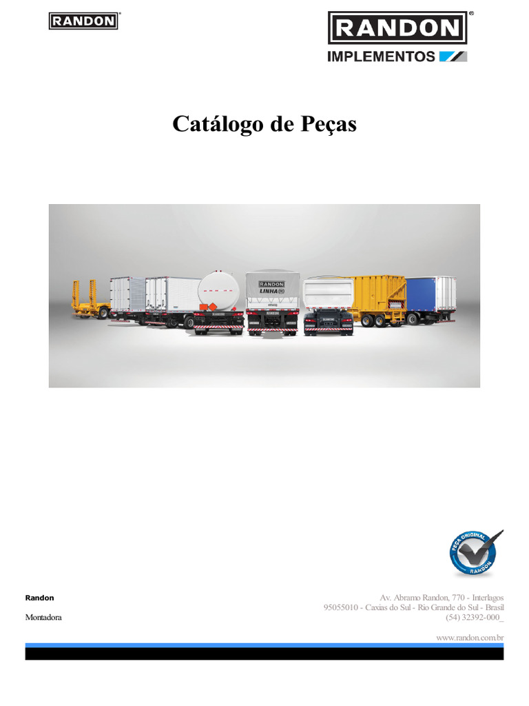 11 - Catalogo Randon 2021 1 | PDF | Engenharia Mecânica | Tecnologias ...