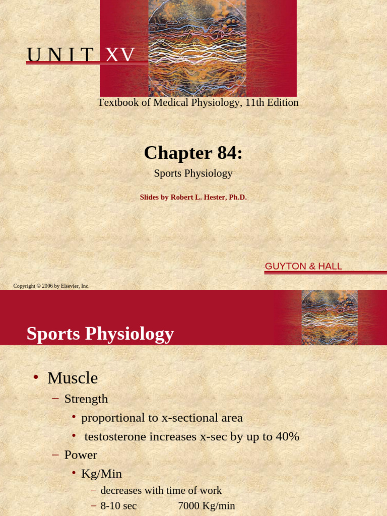 Sports Physiology Insights and Metrics | PDF | Skeletal Muscle ...