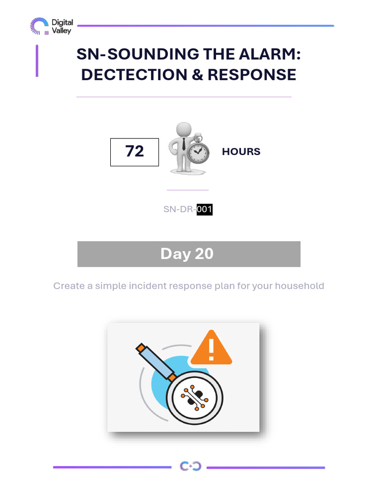 SN - Sounding The Alarm - Dectection & Response | PDF | Computer ...